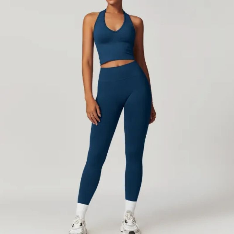 Ensemble Legging & Top Échancré Dos Nu